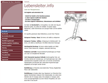 Tablet Screenshot of lebensleiter.info